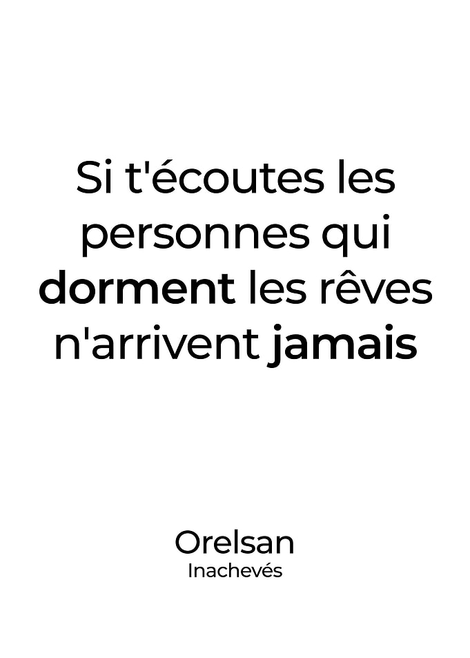 Orelsan affiche poster