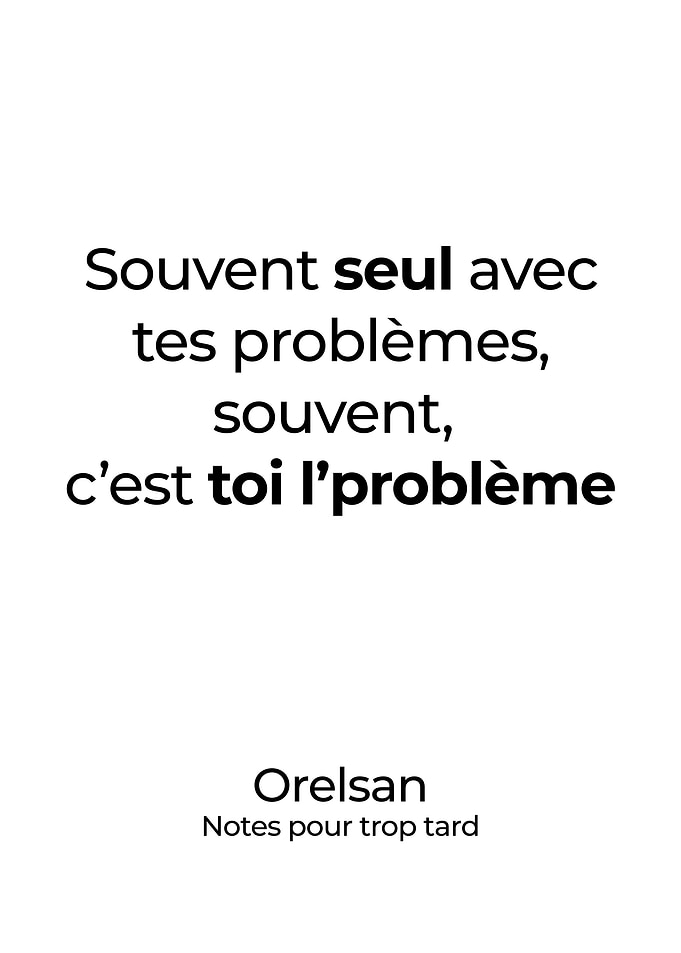 Orelsan affiche poster