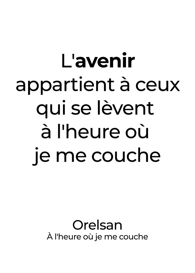 Orelsan affiche poster