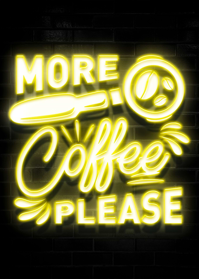 More Coffee Please