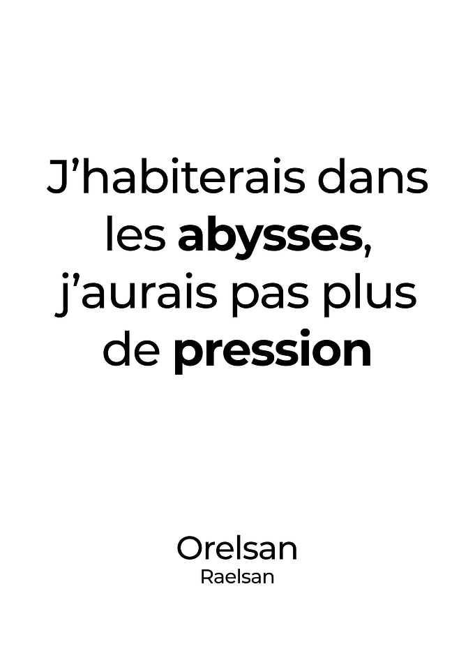 Orelsan affiche poster