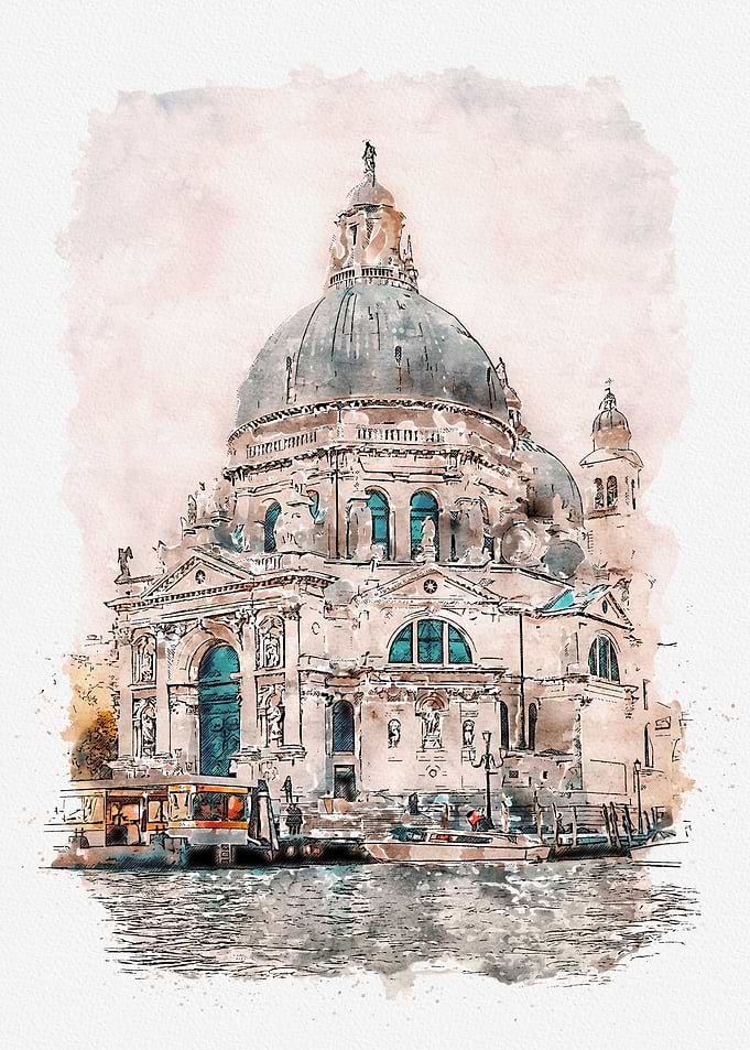 Watercolor Venice