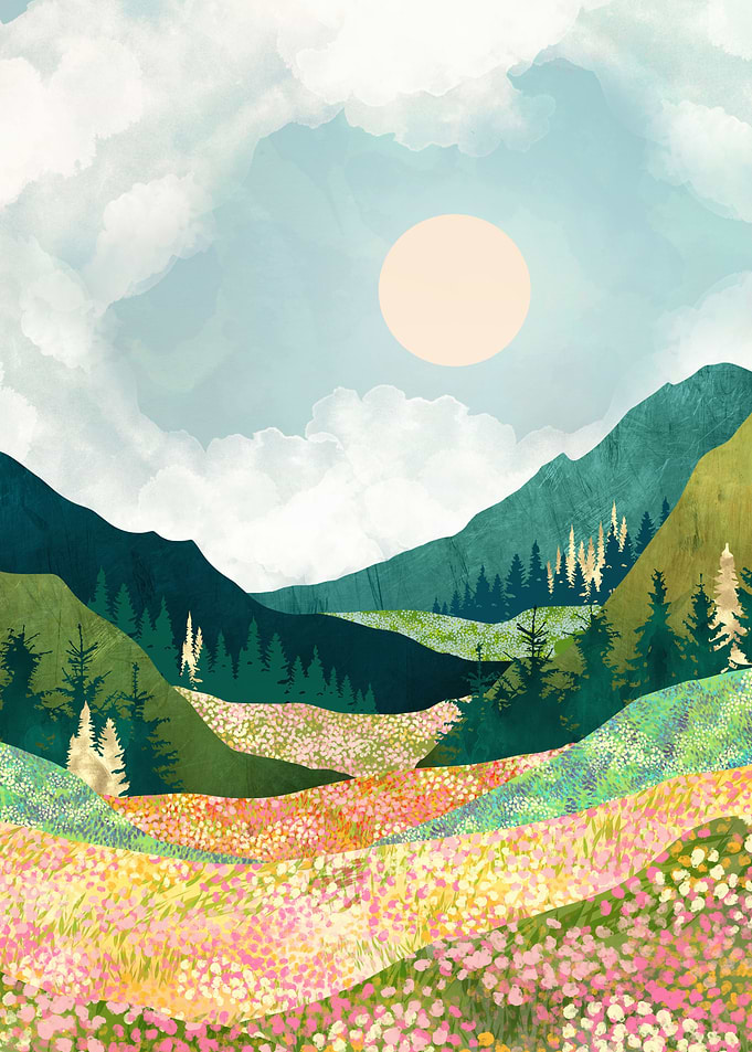 Spring Flower Vista
