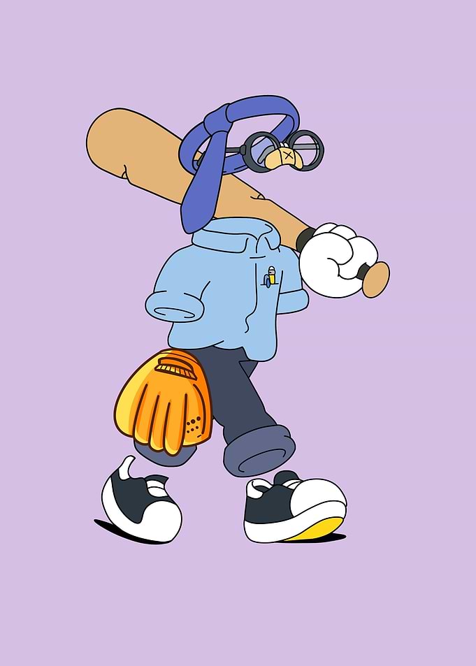 Invisible baseball