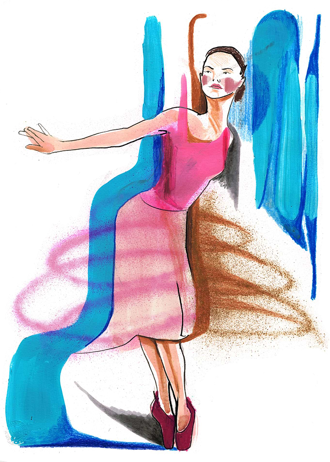 Expressive Dance Drawing