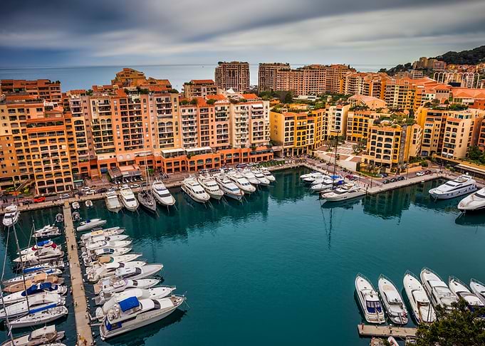 Monaco Port de Fontvieille