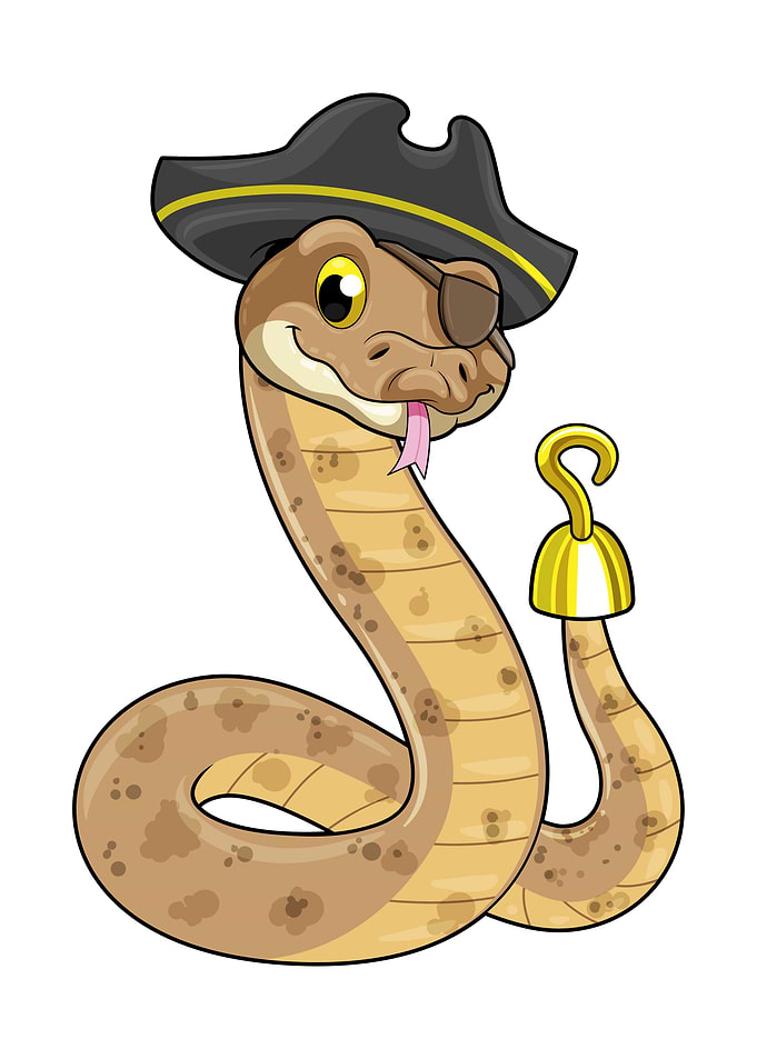 Snake Pirate Hook hand