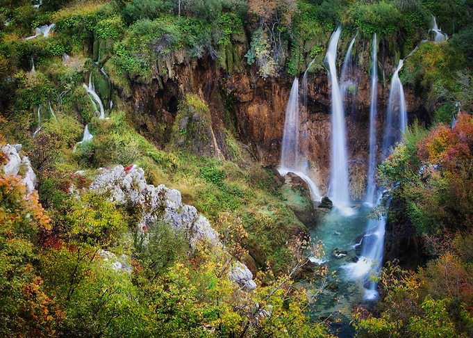 Plitvice Lakes In Croatia