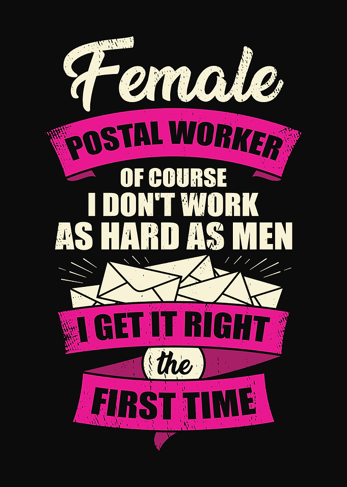 Female Postal Worker
