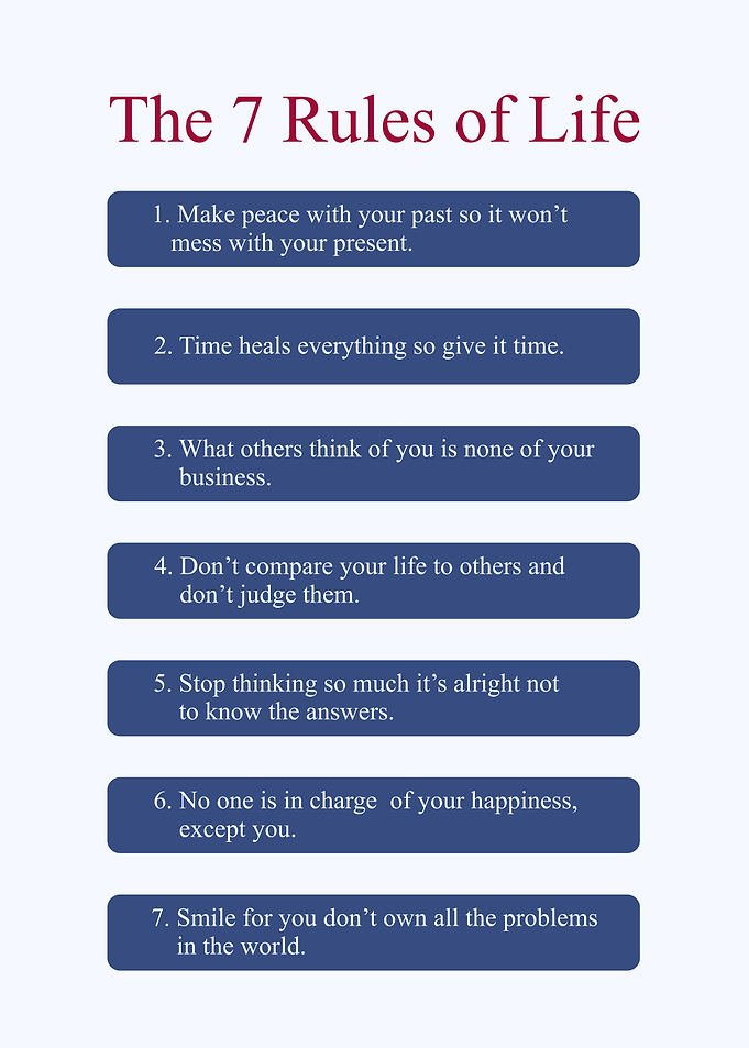 the 7 rules of life