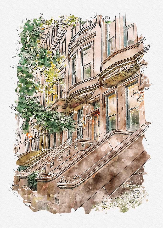 Watercolor New York