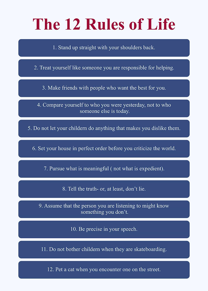 the 12 rules of life