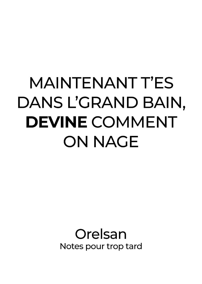 Orelsan affiche poster