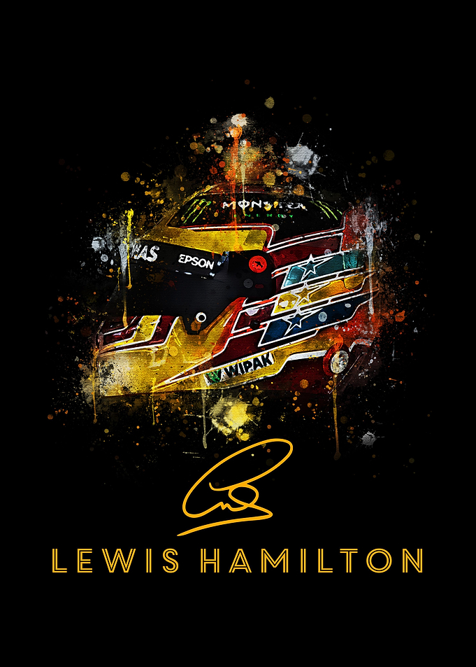 Lewis Hamilton 2017 Gold