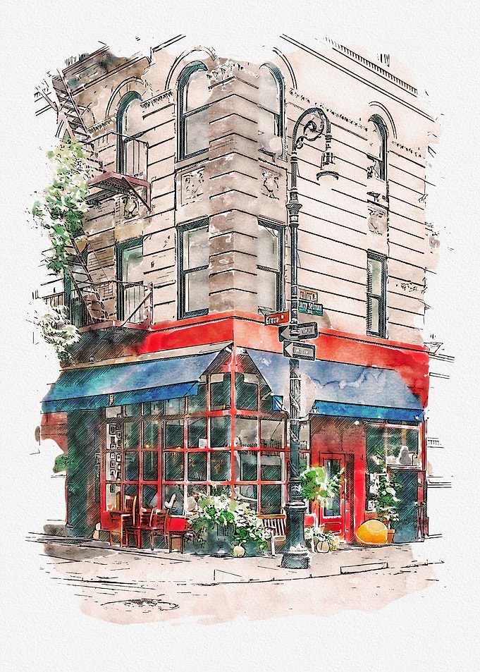 Watercolor New York