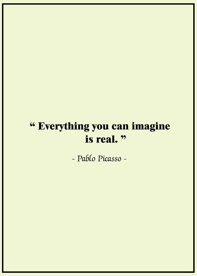 Imagination is real
