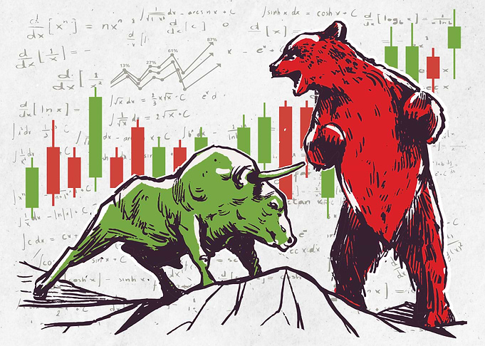 Stock market bear bull