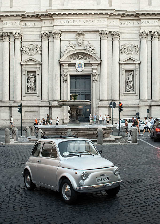 Fiat 500 in Italy