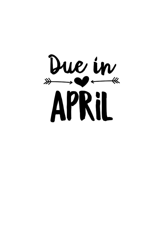 Due in April