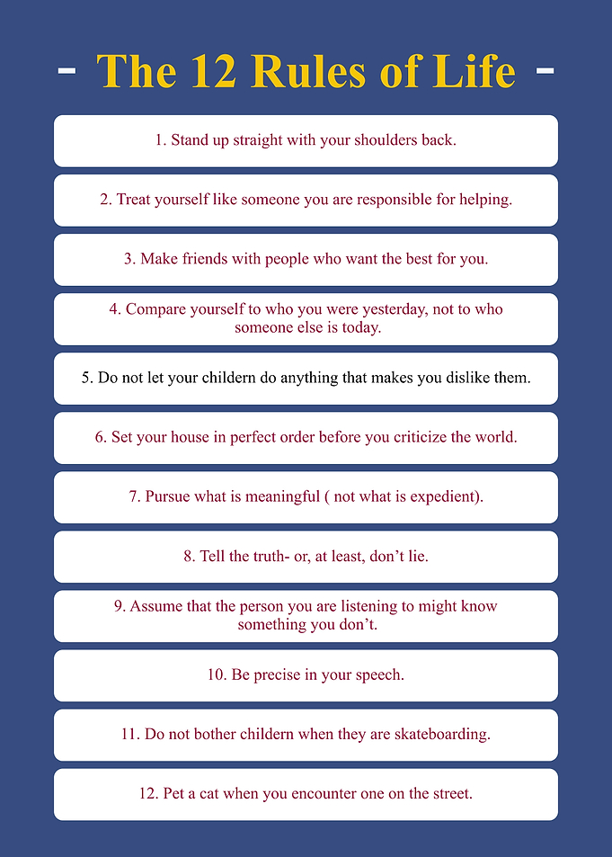 the 12 rules of life