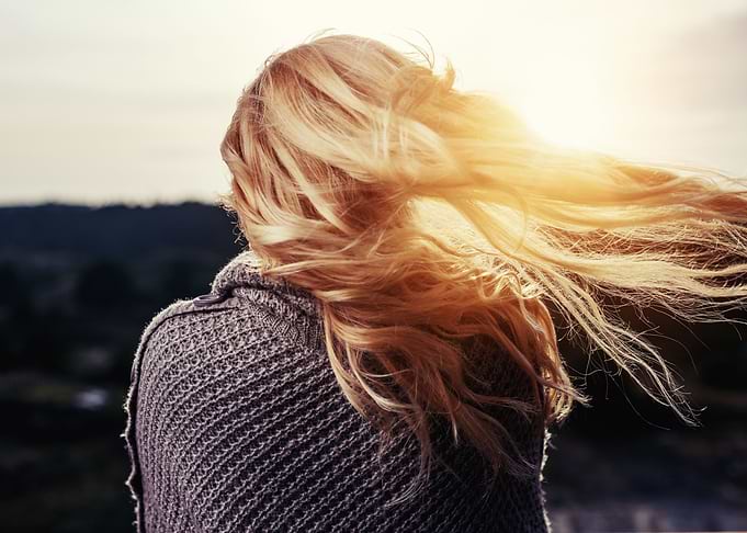 Blond in a Breeze
