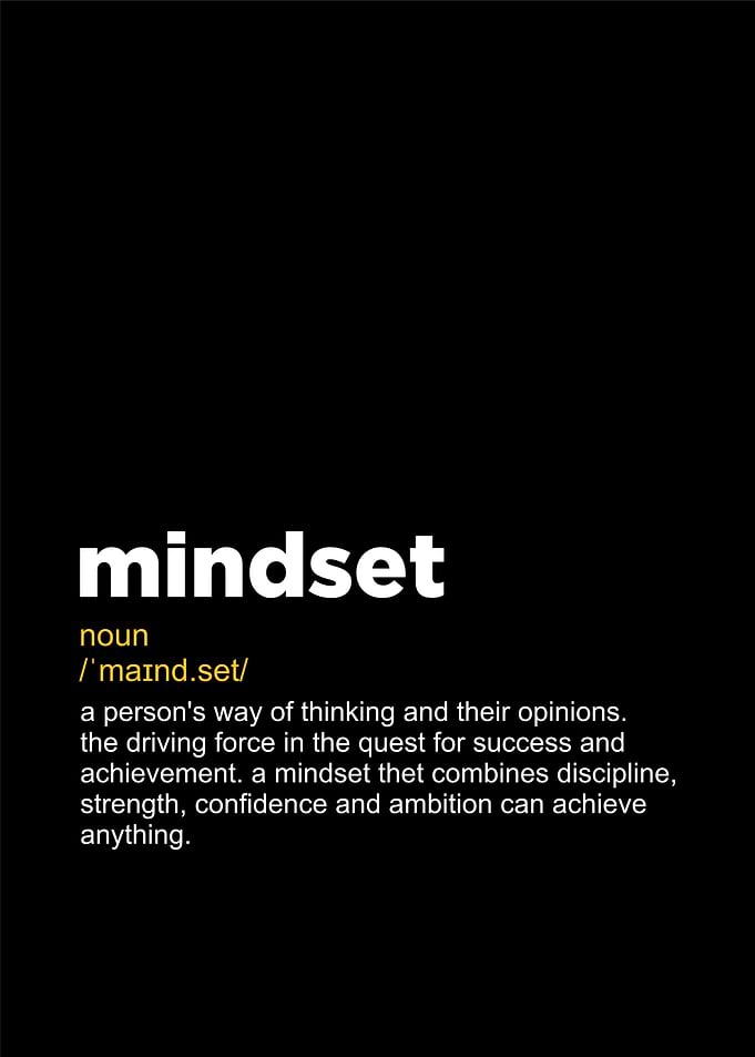mindset definition textart