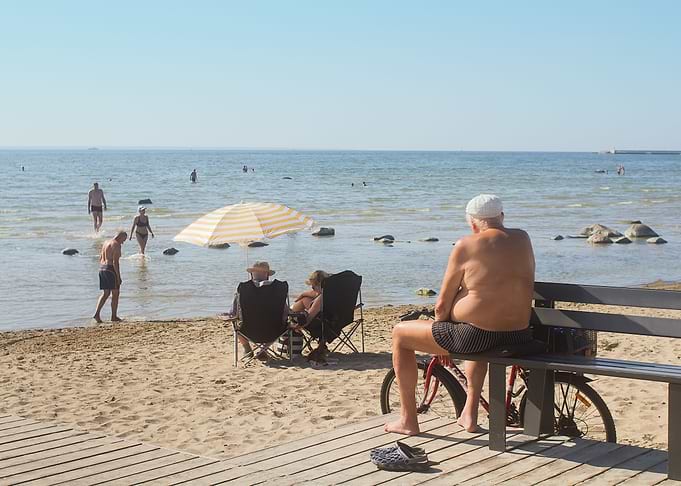 A day at the beach