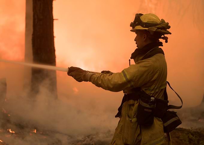 At the Fires edge