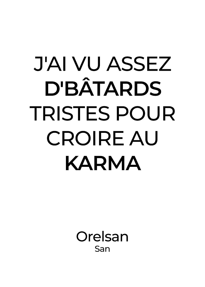 Orelsan affiche poster