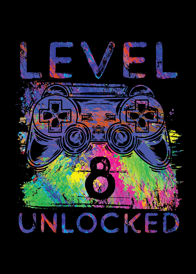 Colorful gamer level 8