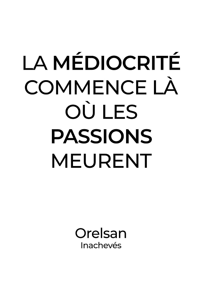 Orelsan affiche poster