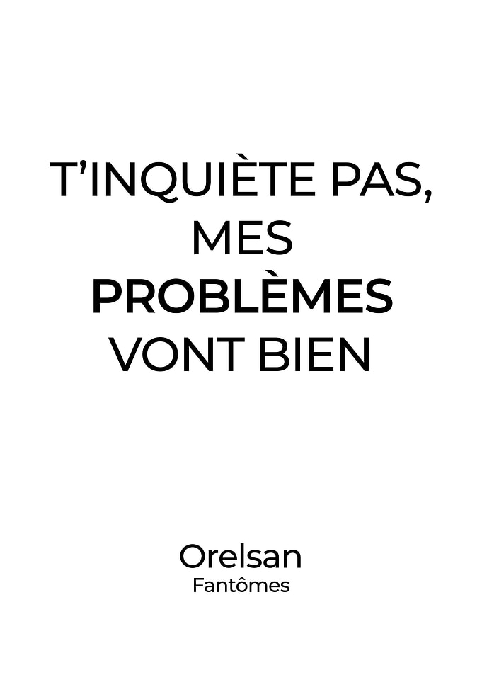 Orelsan affiche poster