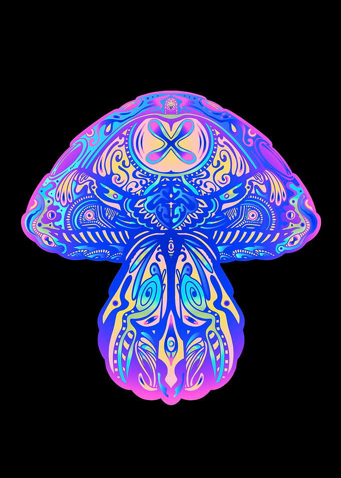 trippy magic mushroom
