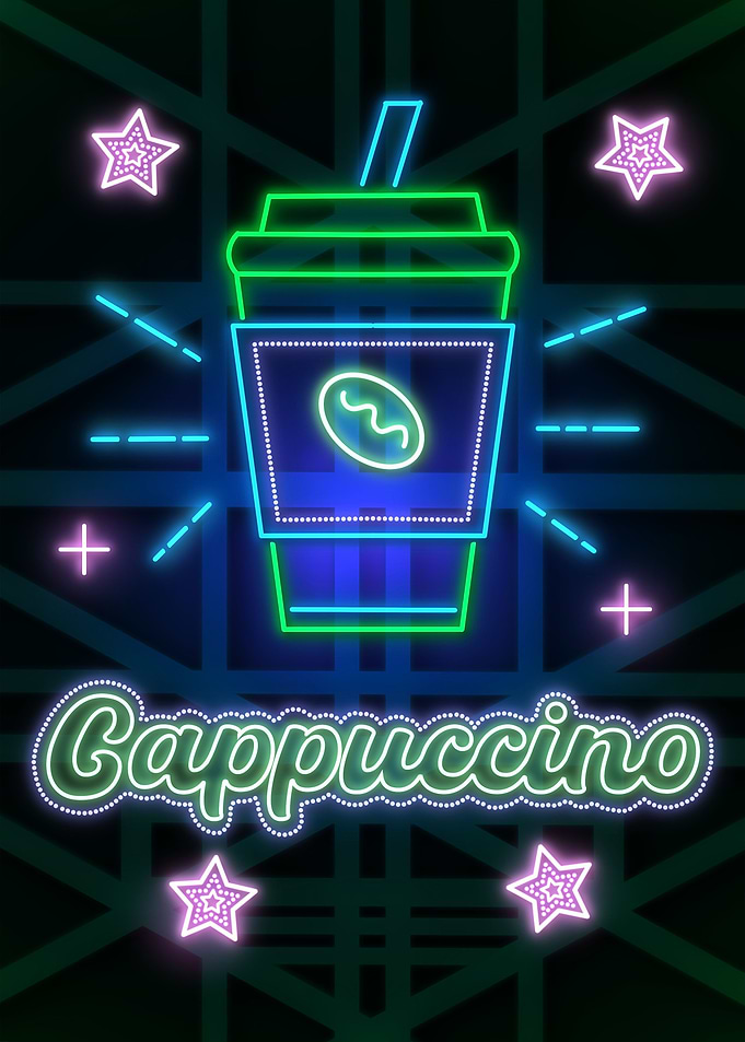 Cappuccino neon Sign
