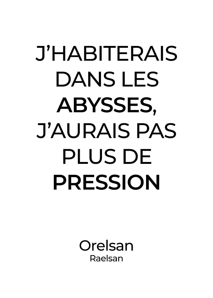 Orelsan affiche poster