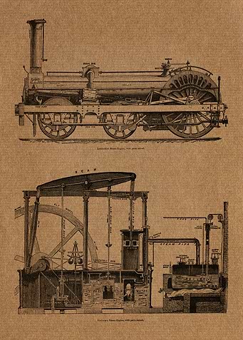 Locomotive Engine 1891