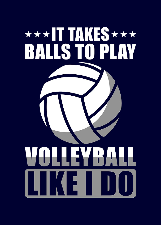 Volleyball Player Saying