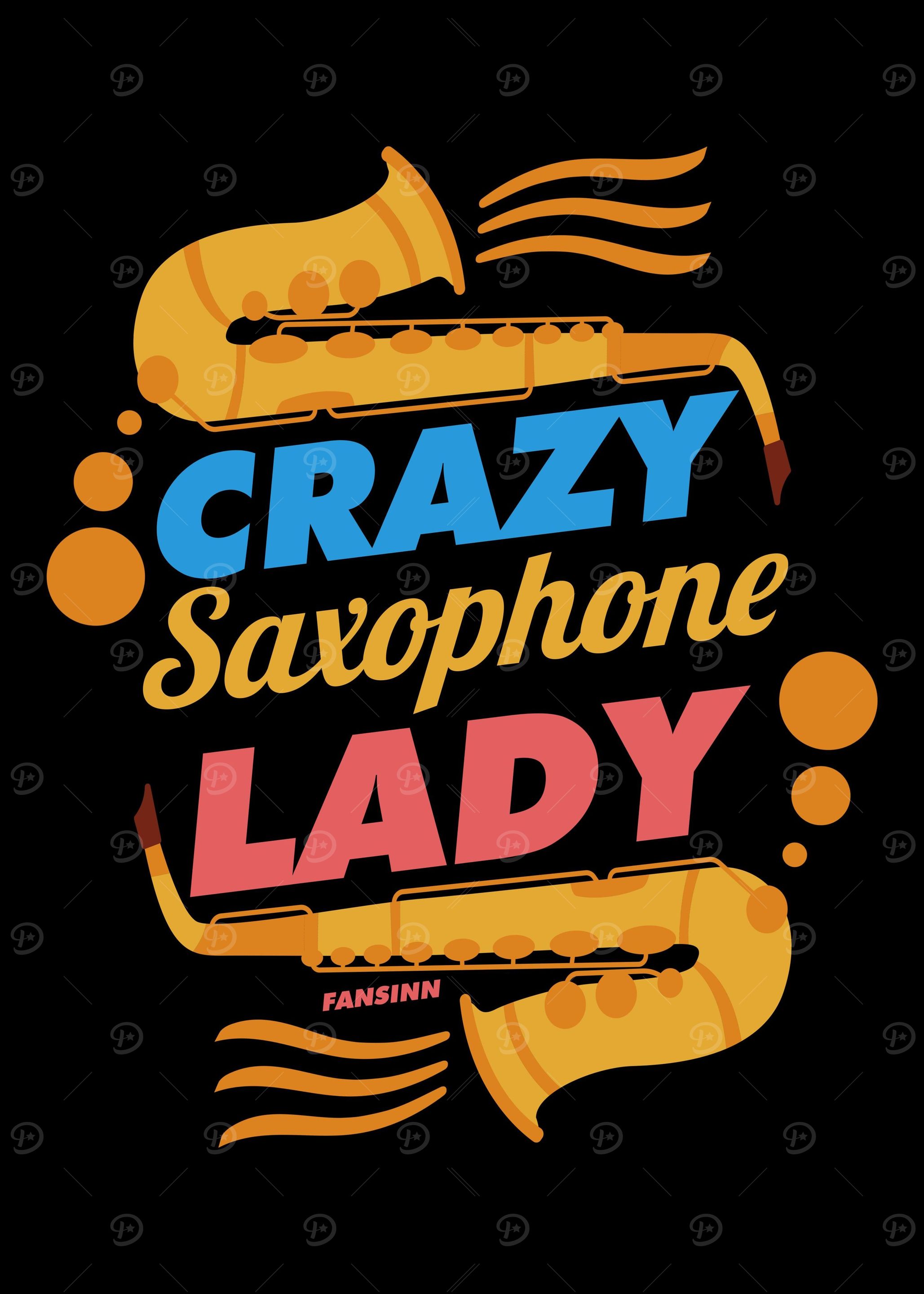 Crazy Saxophone Lady