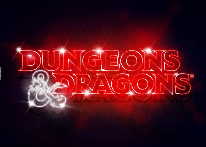 D&D Logo Neon