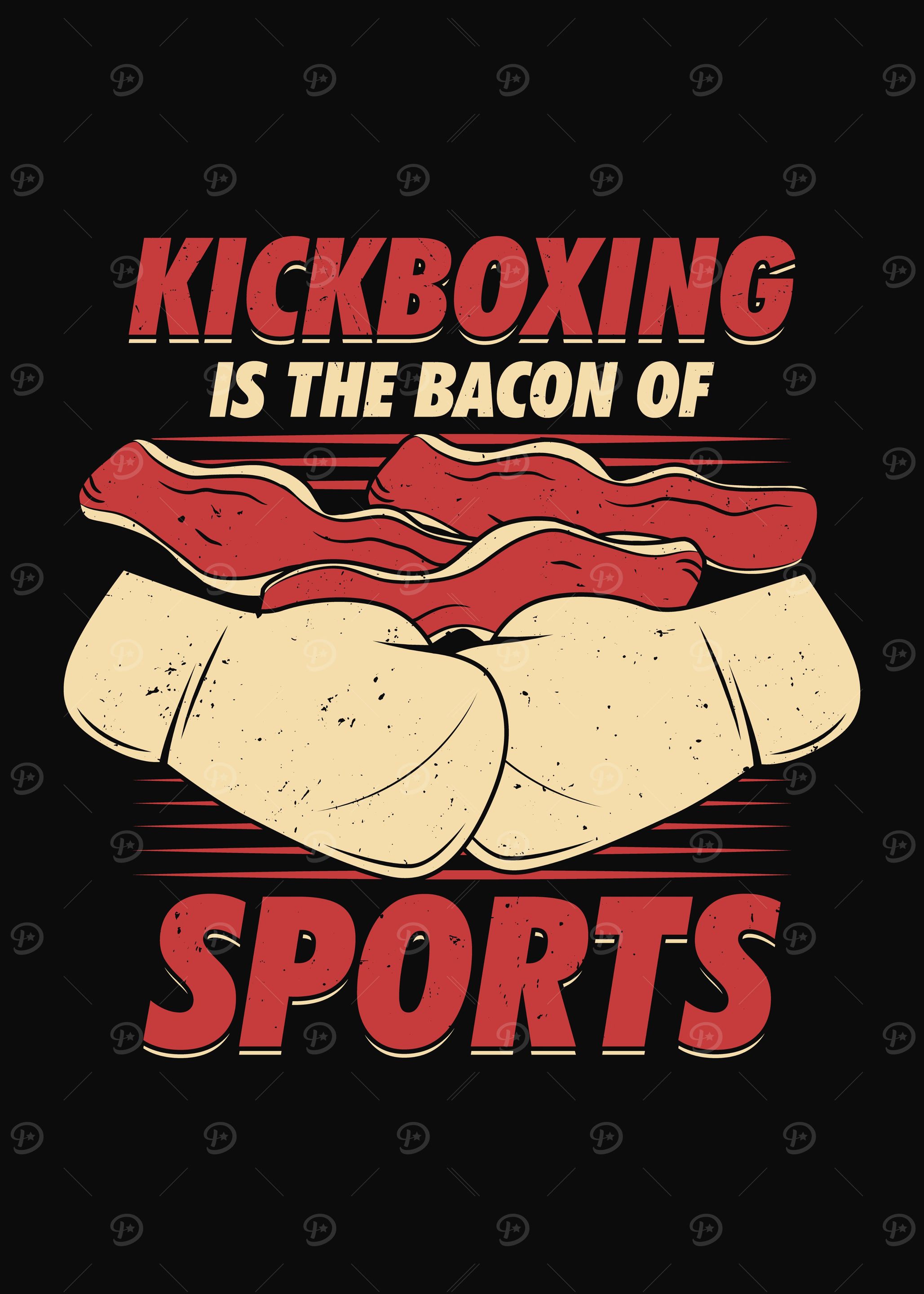 Kickboxing Bacon Lover