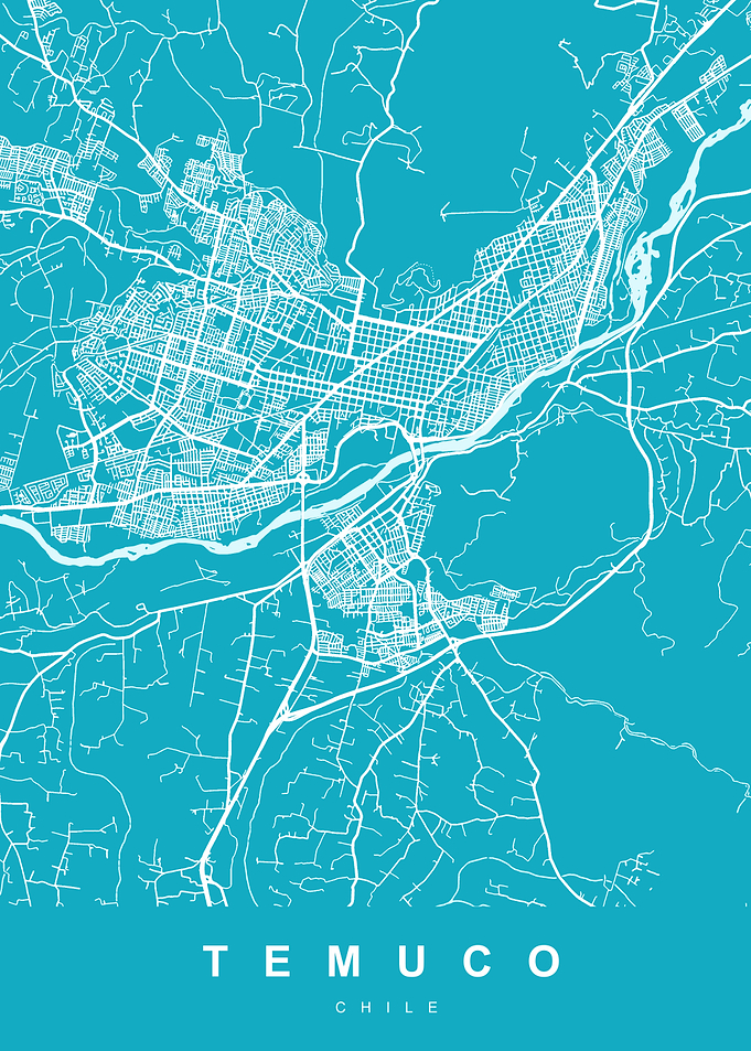 TEMUCO Map CHILE