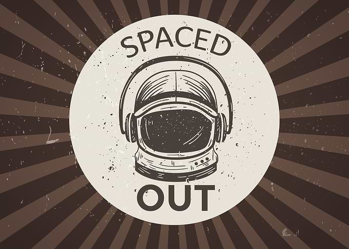 Spaced Out Illustration