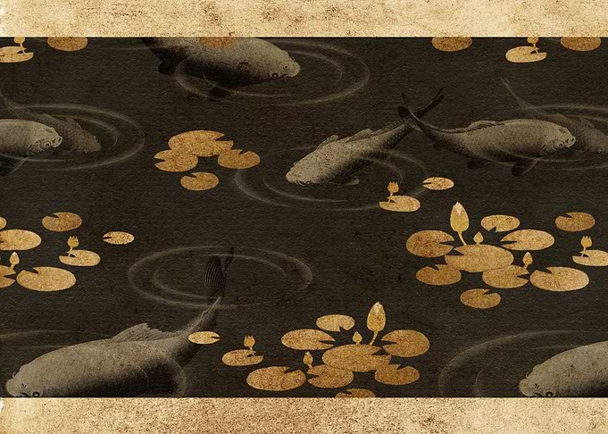 Luck carp fish