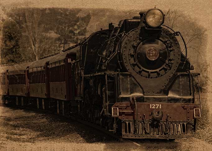 Locomotive Train Monument