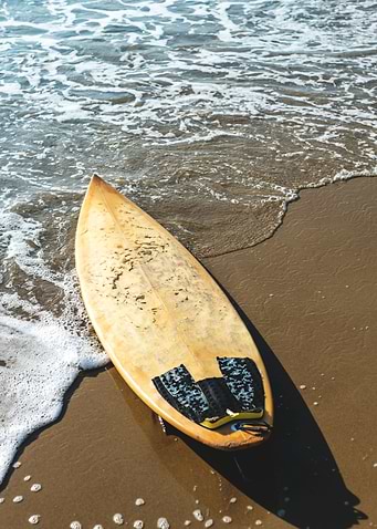 Surf Board on a beach