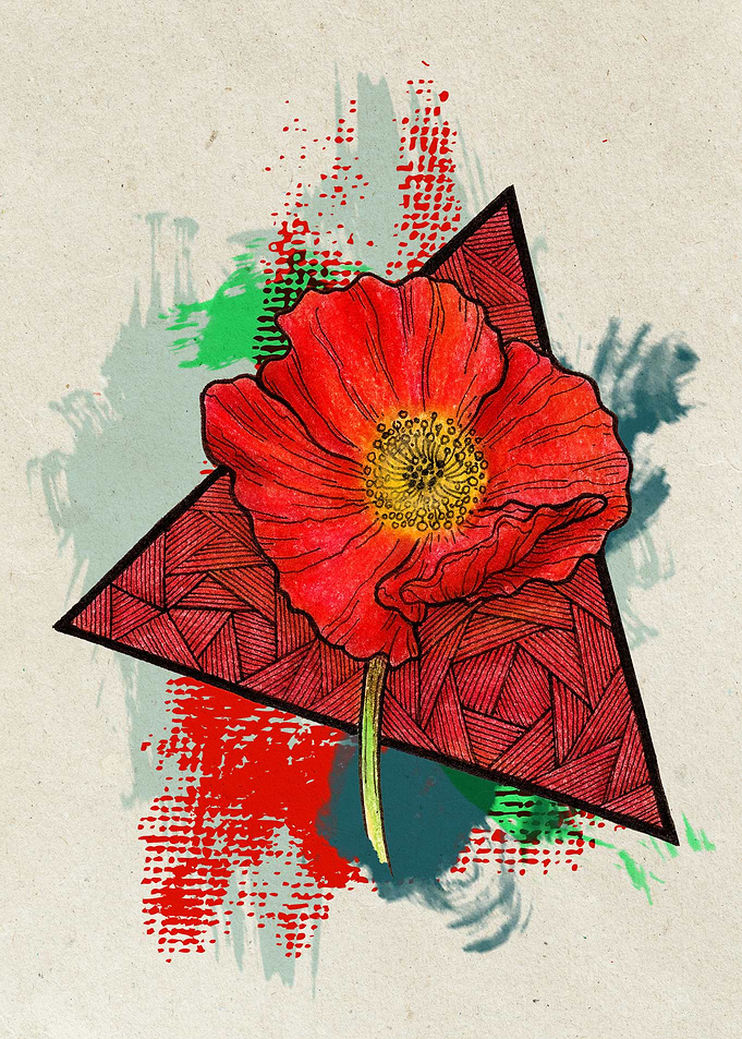 Red Poppy Light