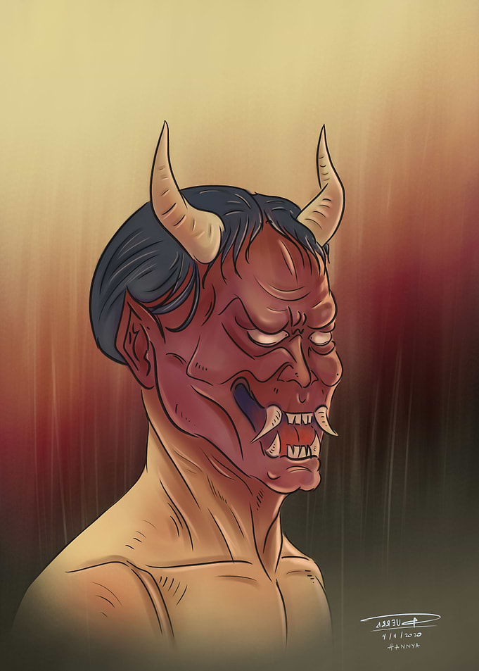 Hannya Japanese Yokai