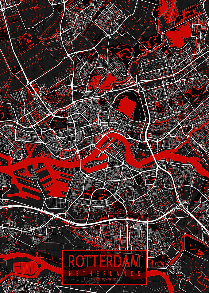 Rotterdam Map Oriental