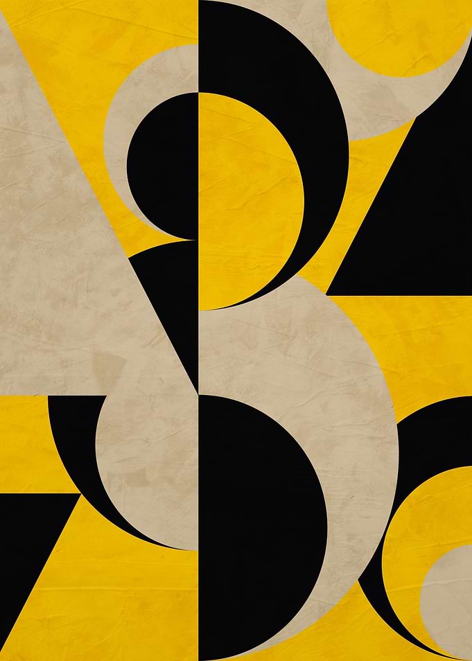 GEOMETRIC ABSTRACT 294B