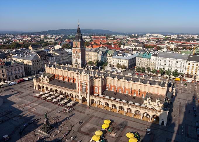 Krakow Old town Square